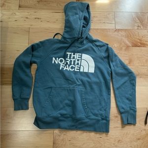 North Face Hooded sweatshirt dark teal xsmall